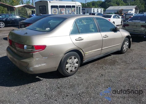 2004 Honda Accord 2.4 Lx z USA, uszkodzony, nr VIN 1HGCM56434A157418